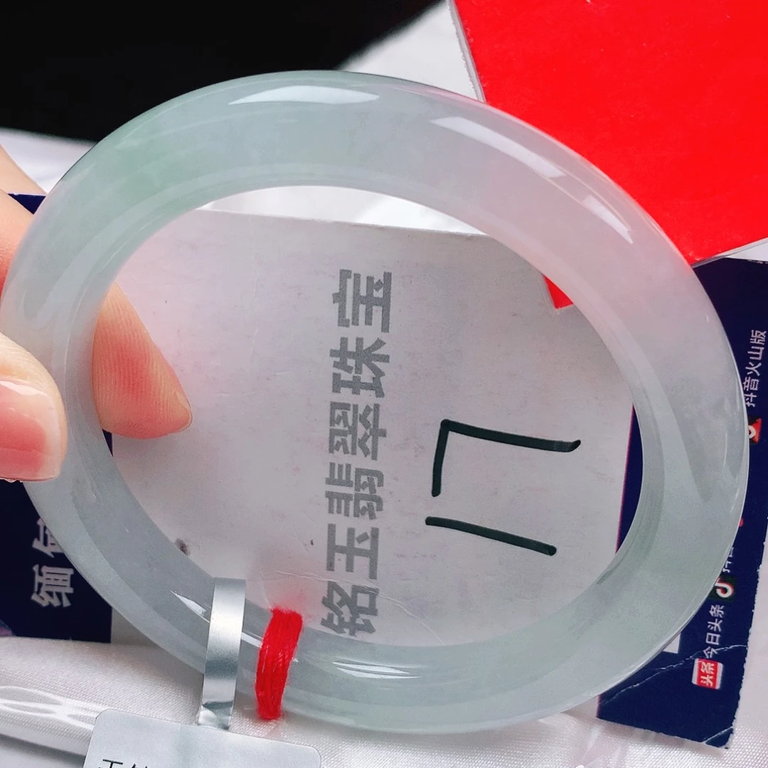 翡翠未镶嵌手镯缅甸天然a货翡翠手镯