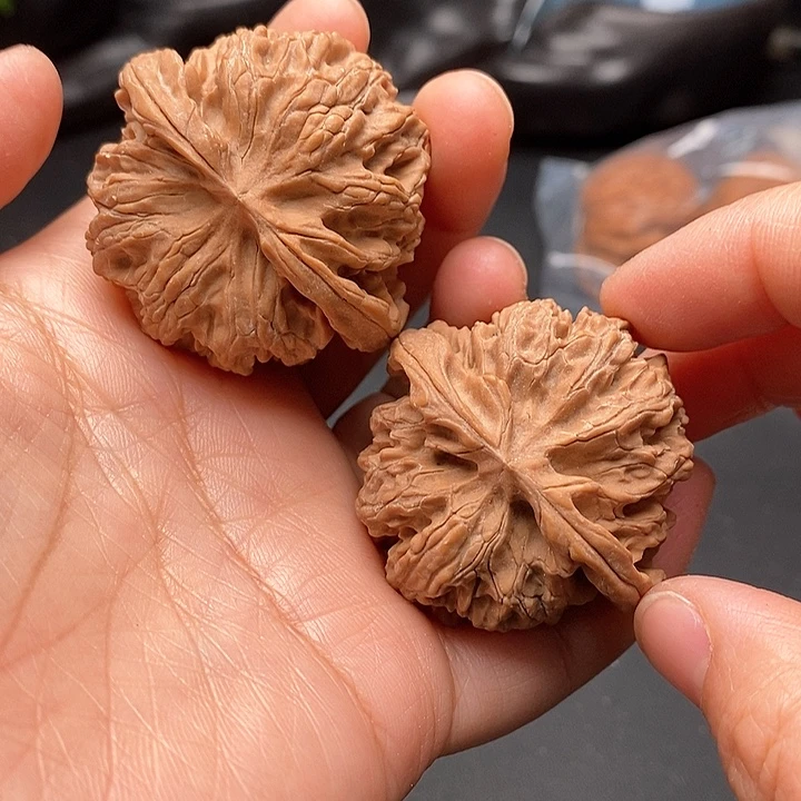 文玩核桃把件苹果42尺