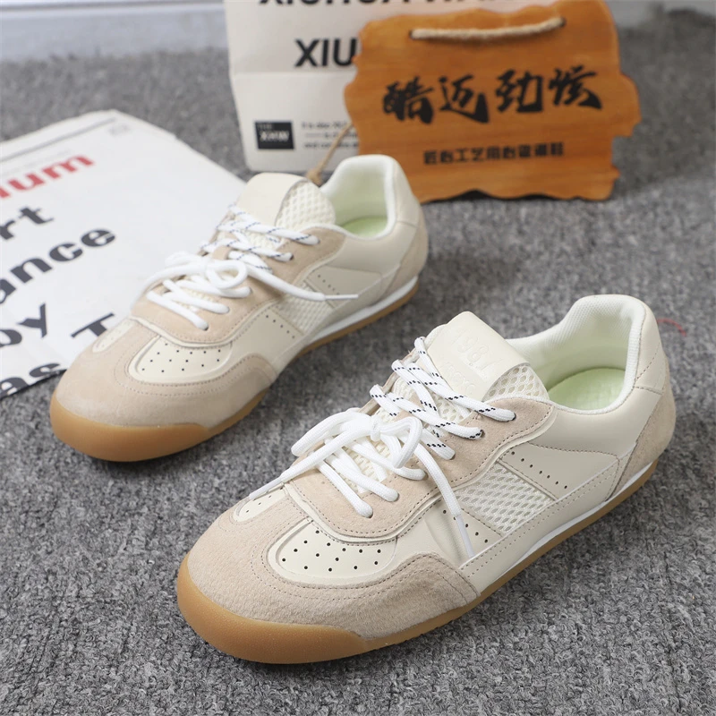 潮牌男鞋新款夏季网面透气潮男鞋舒适厚底休闲男鞋软底时尚休闲鞋