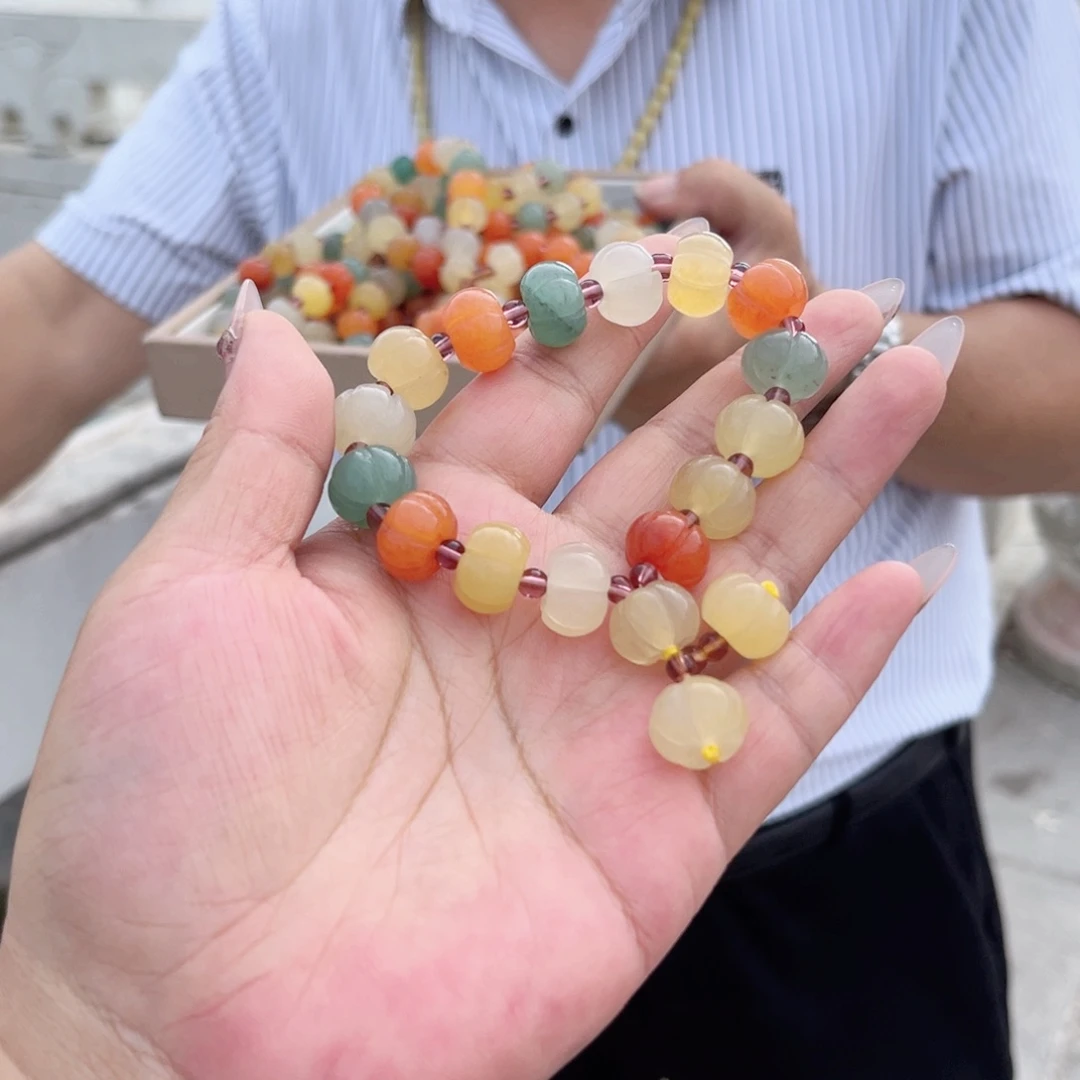 石英岩玉手链未镶嵌