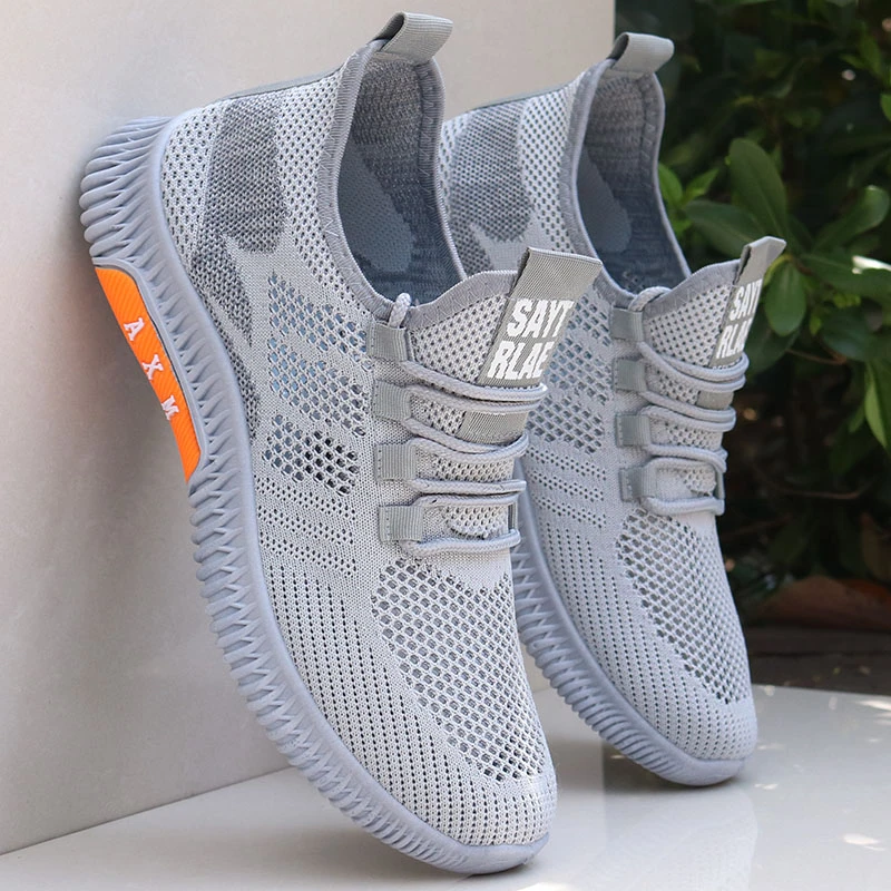 鞋子男2025新款夏季网面鞋透气休闲鞋男士运动鞋防臭轻便跑步鞋