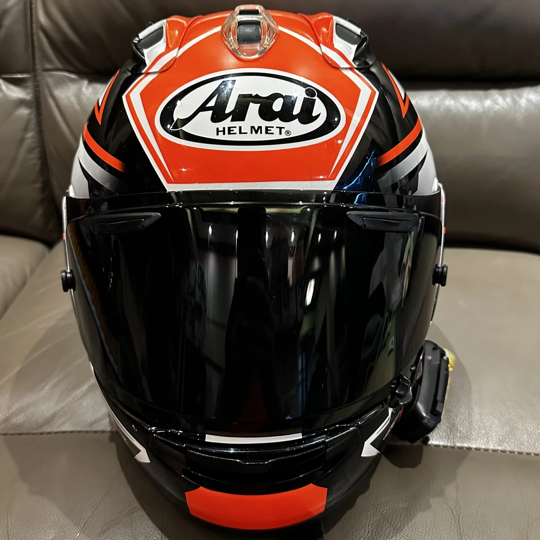 Arai rx7x红幽灵xl码摩托全盔正品