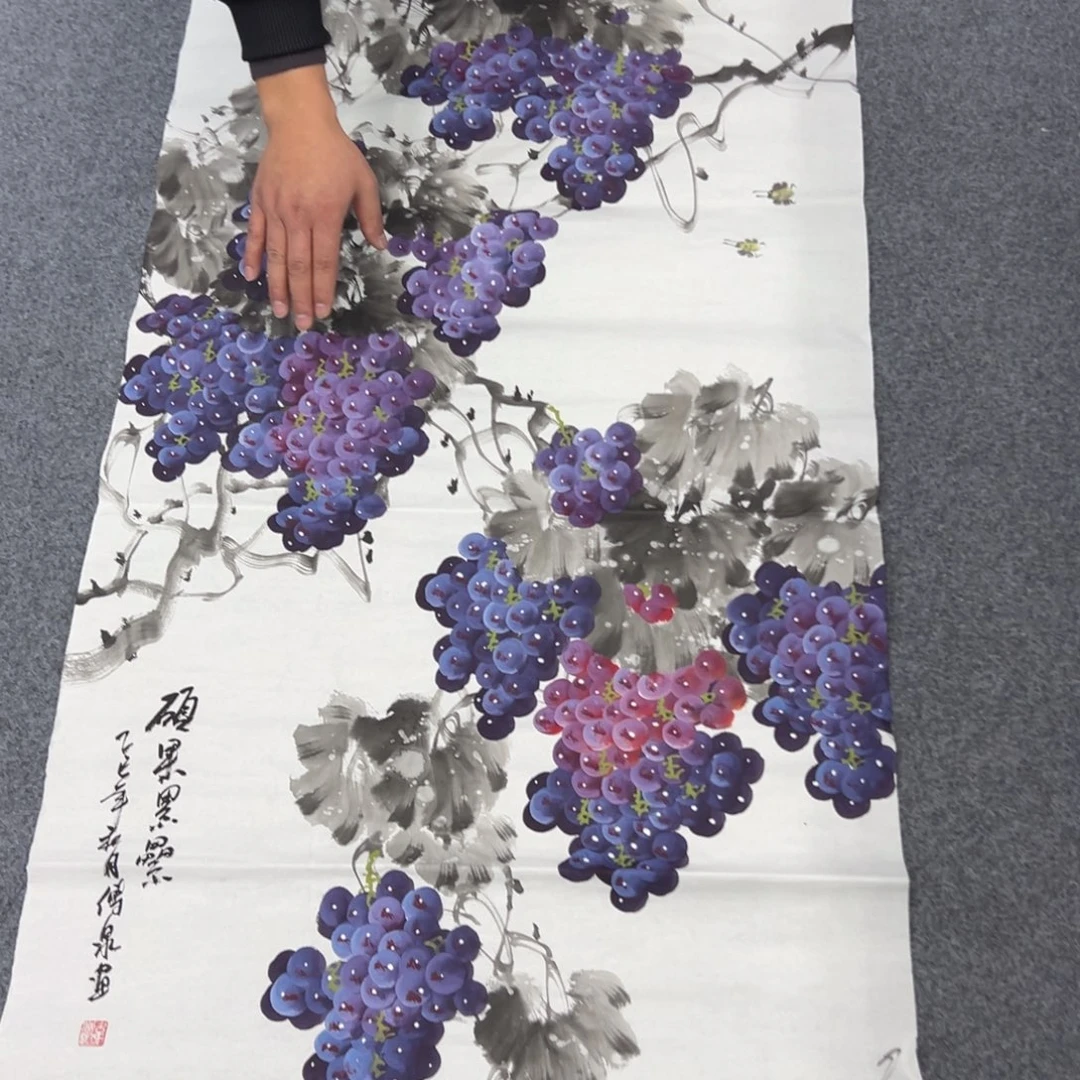 国画宣纸纯手绘字画