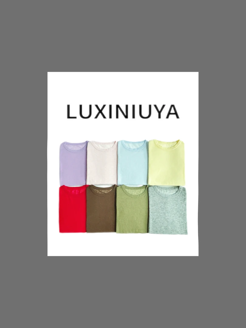 【LUXINIUYA】第二层肌肤！row风100%绵羊毛超舒服打底上衣#QDS80265