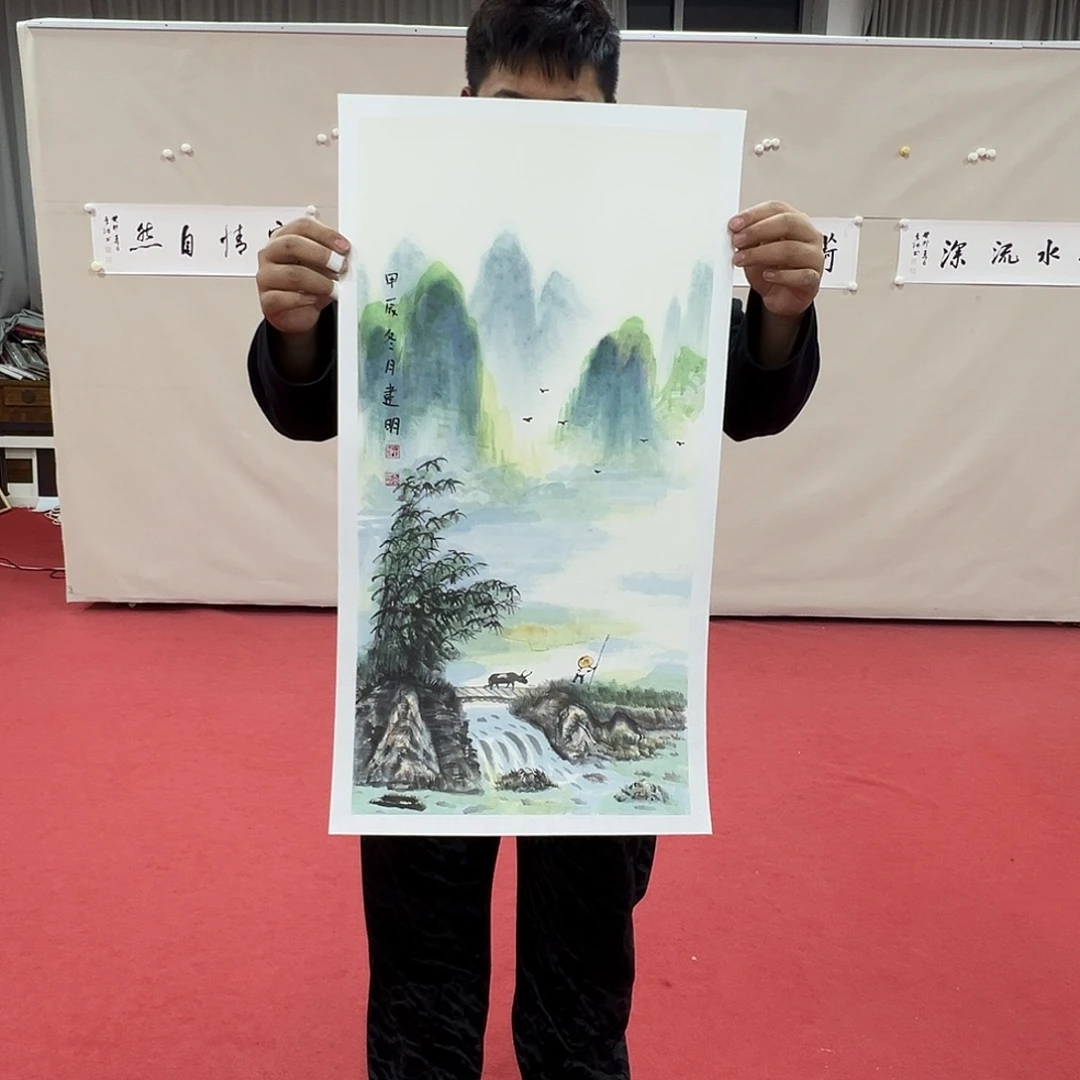 国画童建明老师艺术精品