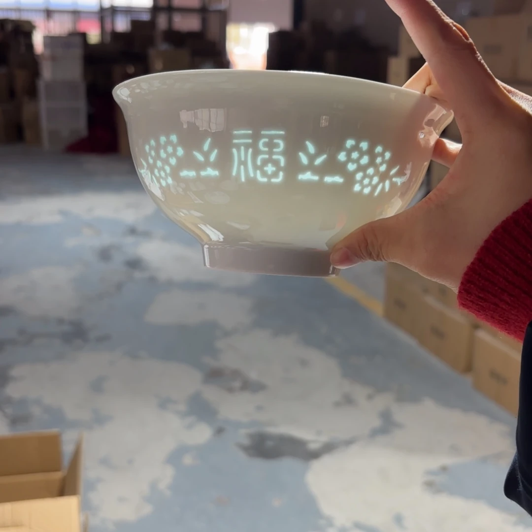 瓷碗景德镇陶瓷两只好的