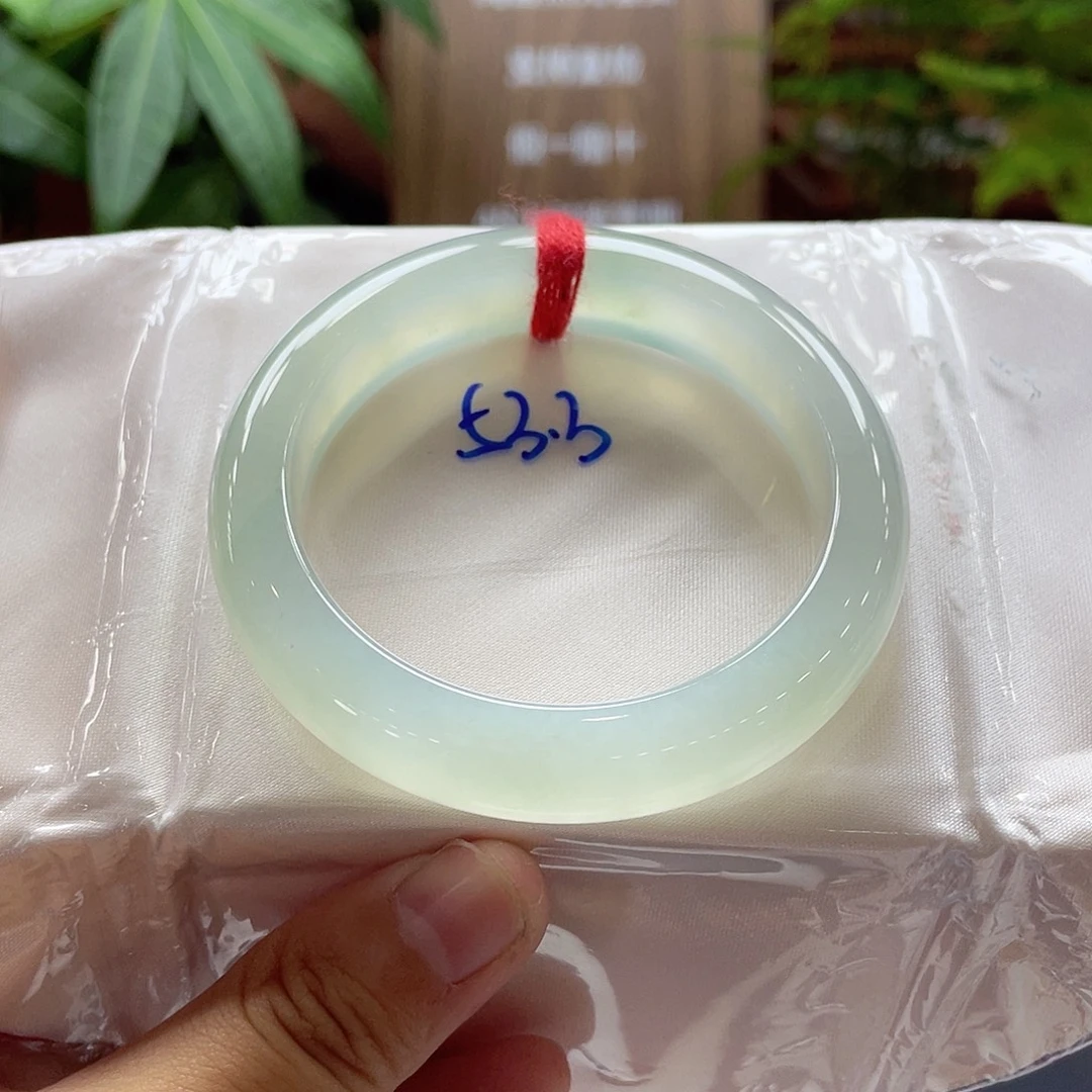 翡翠未镶嵌手镯55 号链接