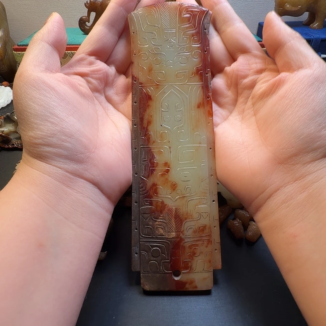 一***界和田玉未镶嵌挂件