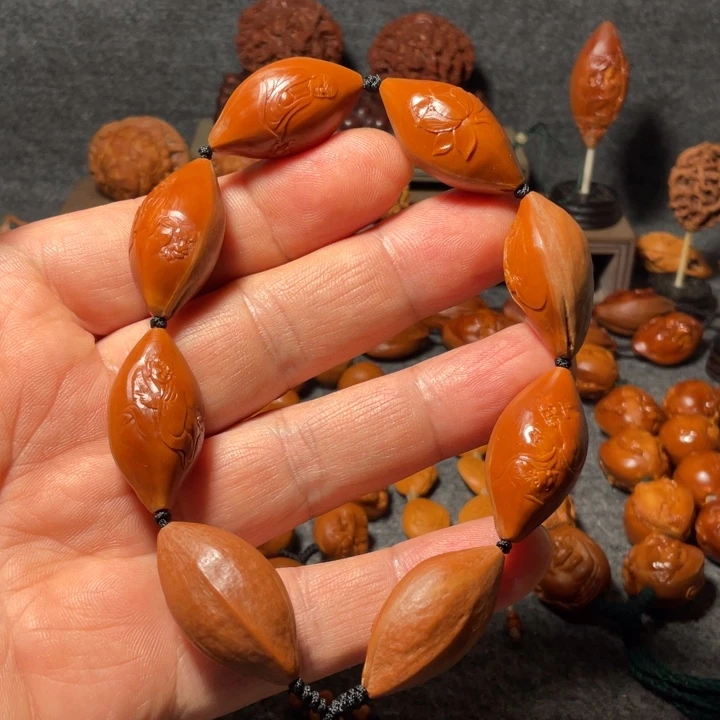 不***逸橄榄核手串/手链手工制作工艺精湛