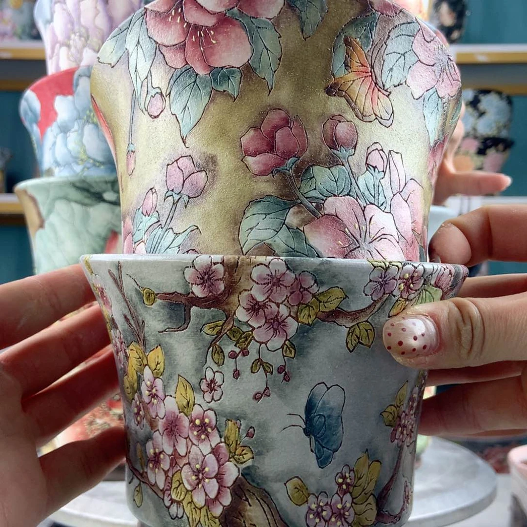 罐大*梨景德镇手工瑕疵126