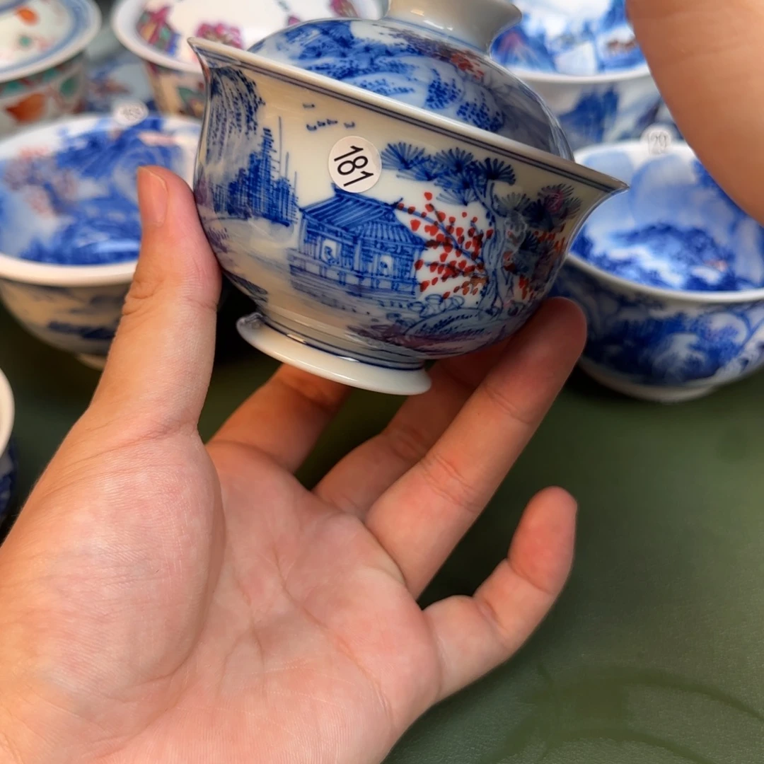 彦祖纯手工手绘茶具181