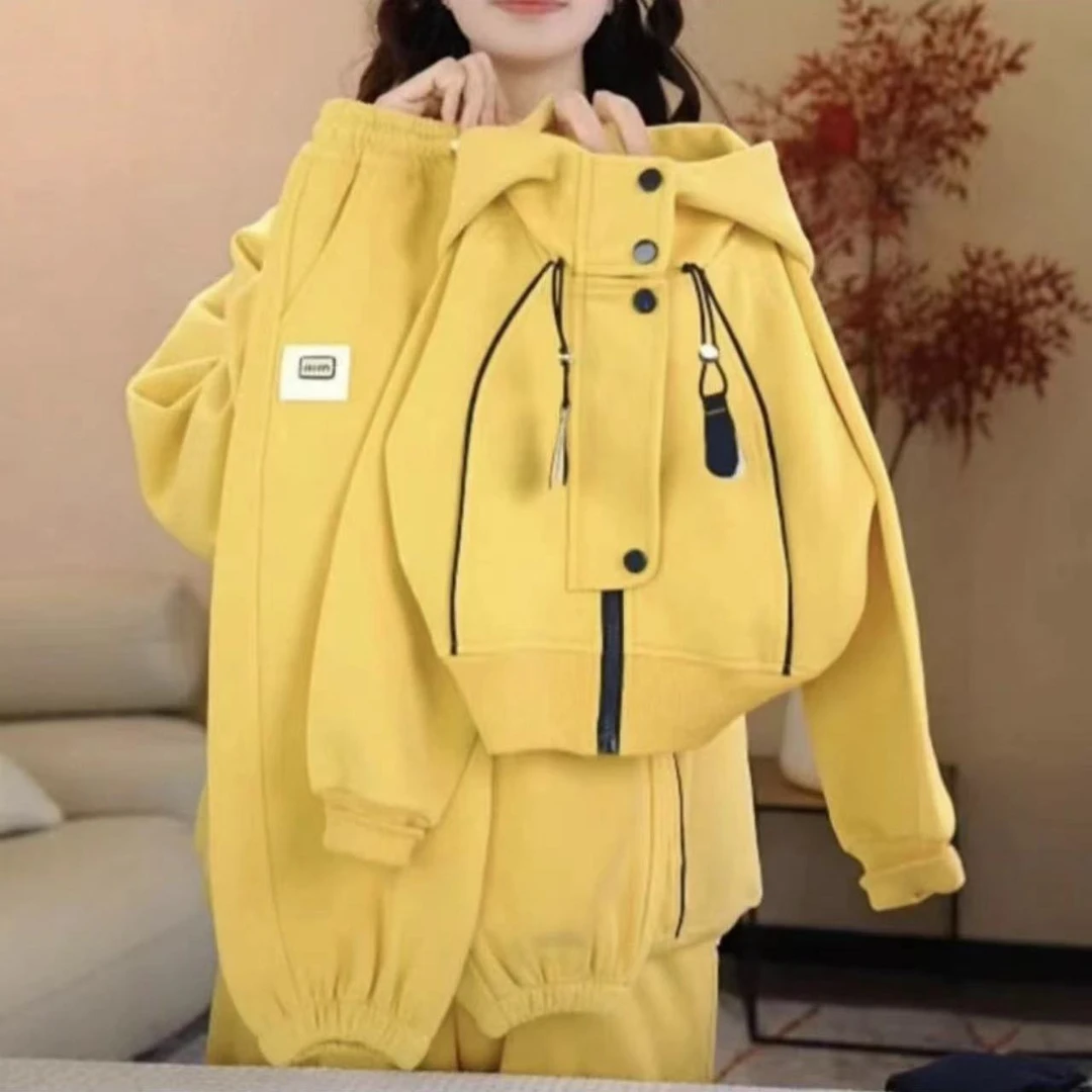 【高品质】儿童春装套装2025新款男女童中大童春秋洋气时髦休闲潮