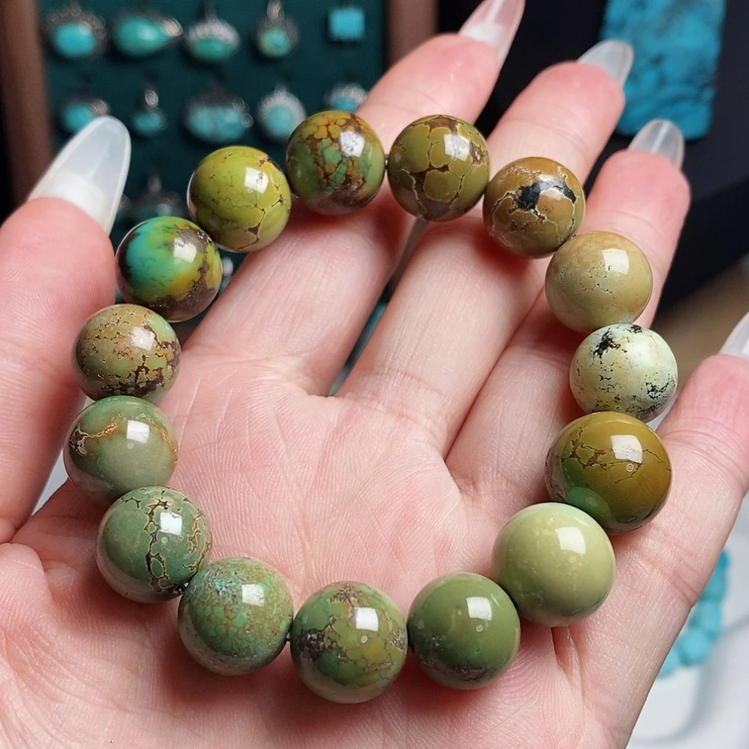 J***克未镶嵌绿松石珠宝奇石