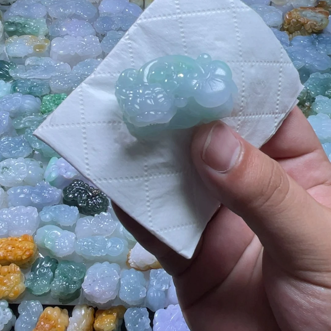 定制翡翠未镶嵌天然