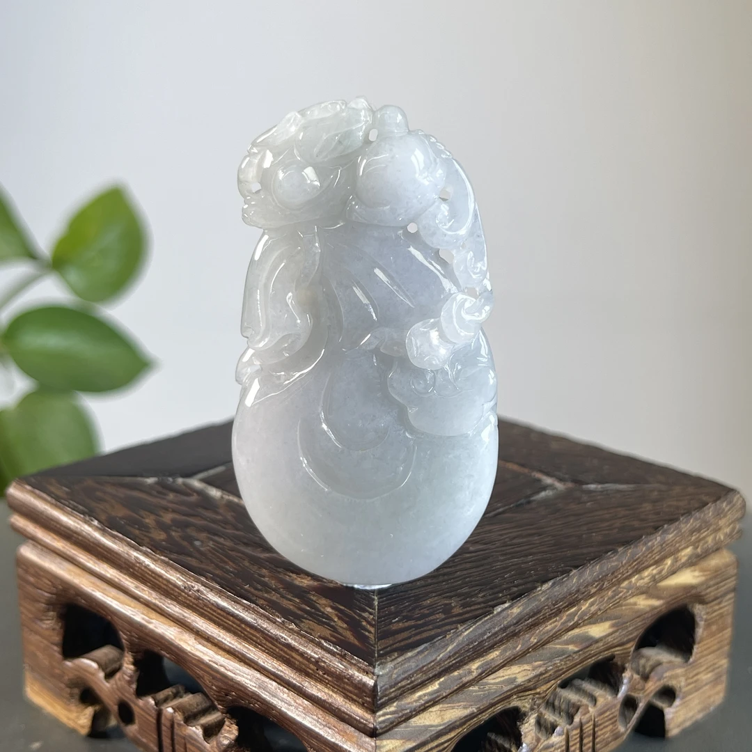 JTA16-29   天然缅甸A货翡翠  代代有钱