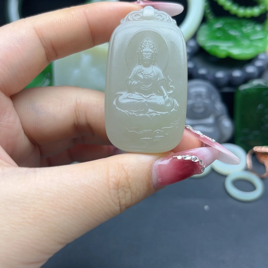 未镶嵌和田玉珠宝半成品