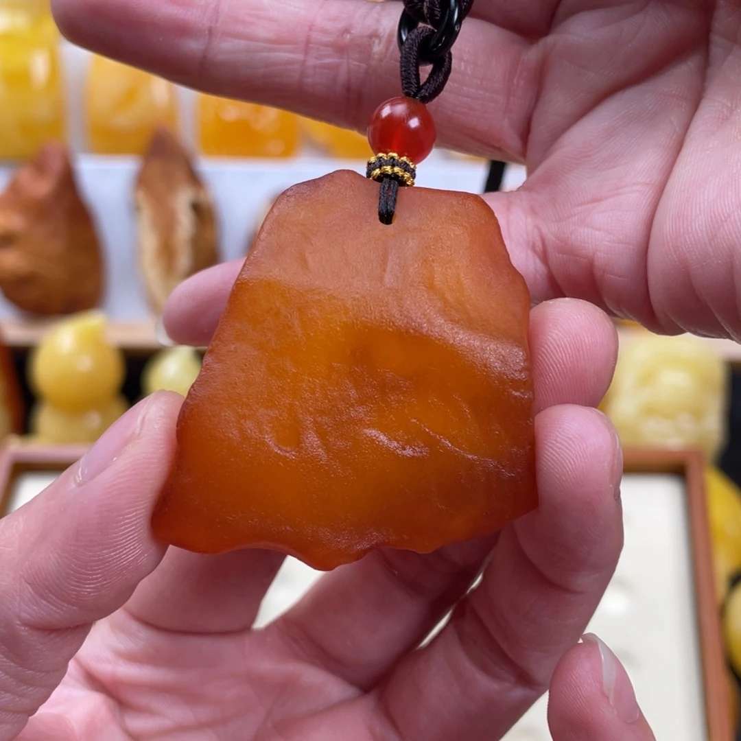 蜜蜡项链未镶嵌14.9克