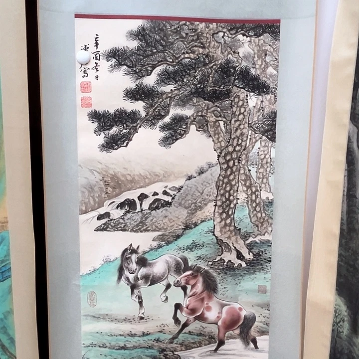 带灯款客厅书房设计