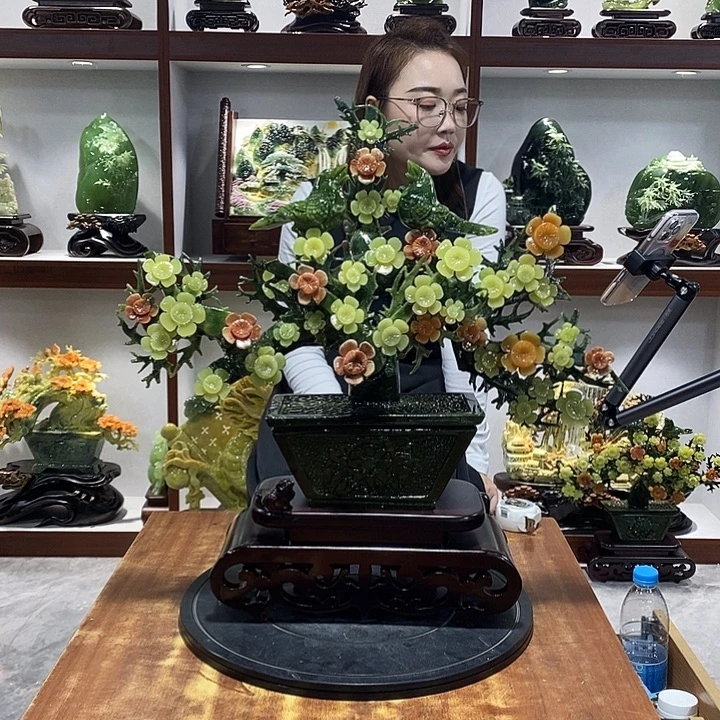 *****玉山水摆件 玄关摆件