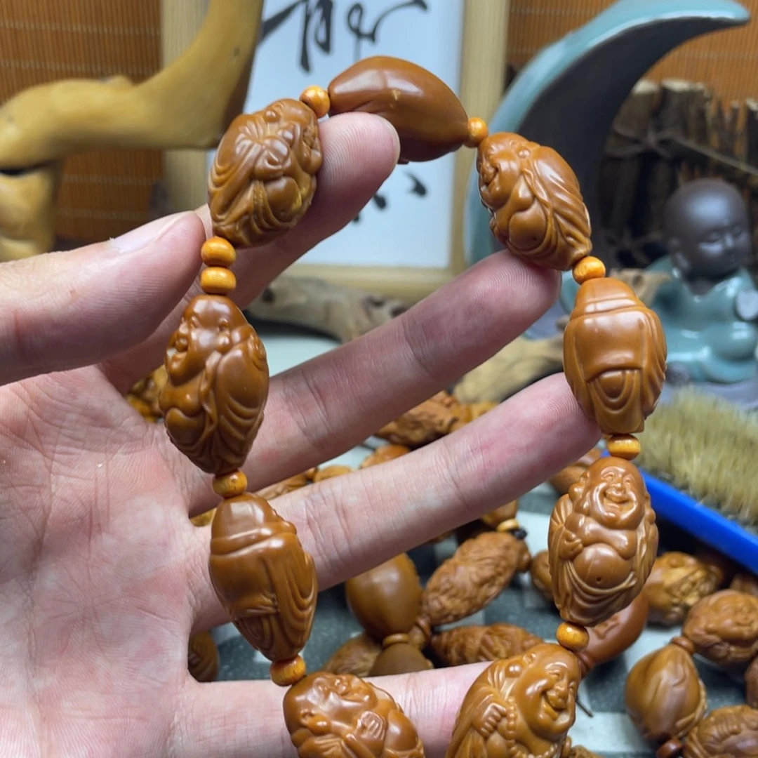 橄榄核手串/手链橄榄核雕工艺手串5119