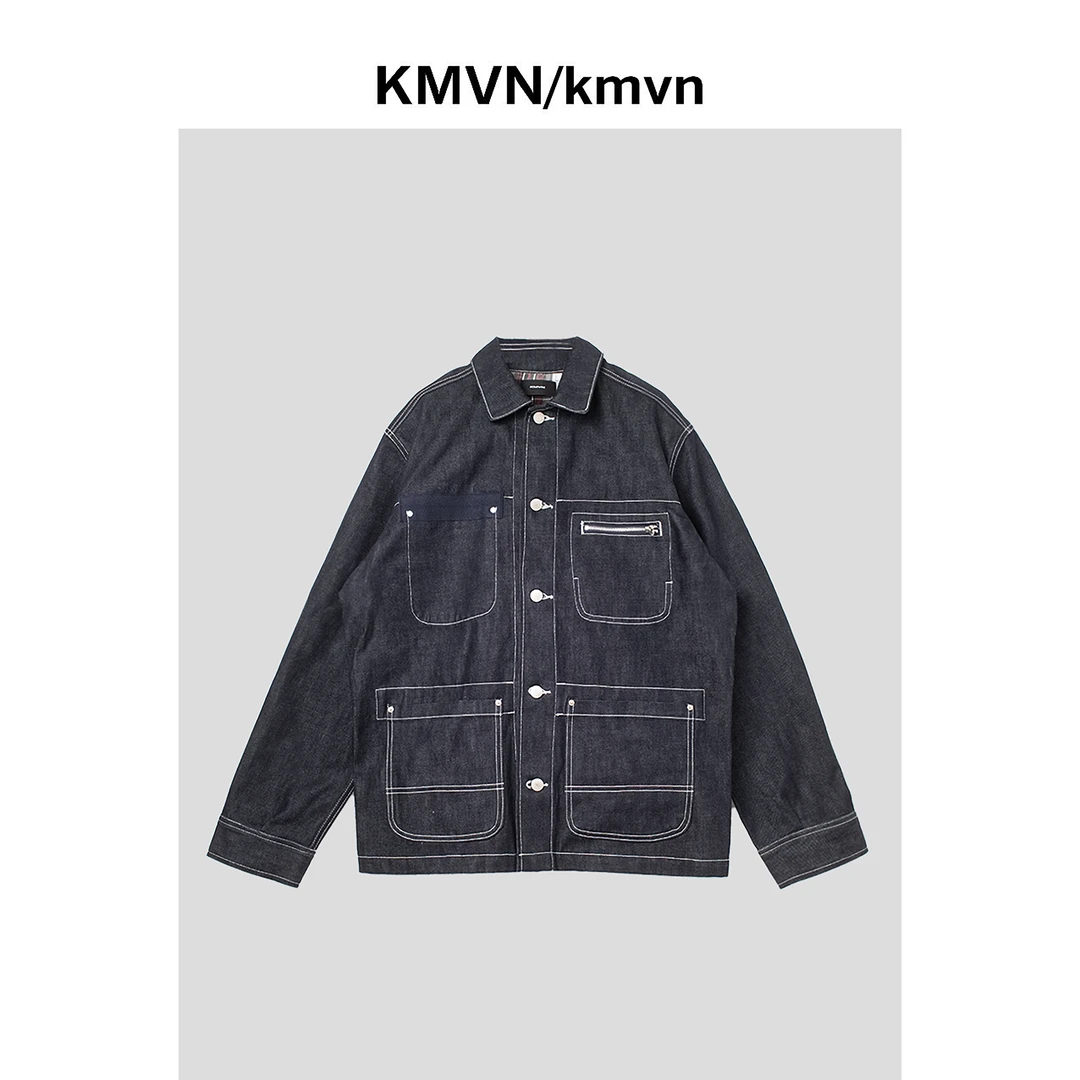kmvn/kmvn【岚风】2024新款时尚潮流时尚原创设计休闲牛仔衣
