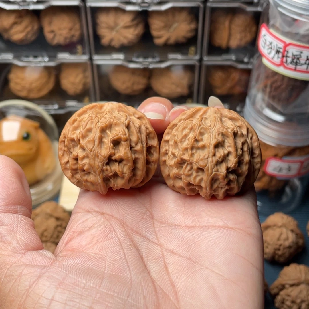 文玩核桃把件40+苹果园