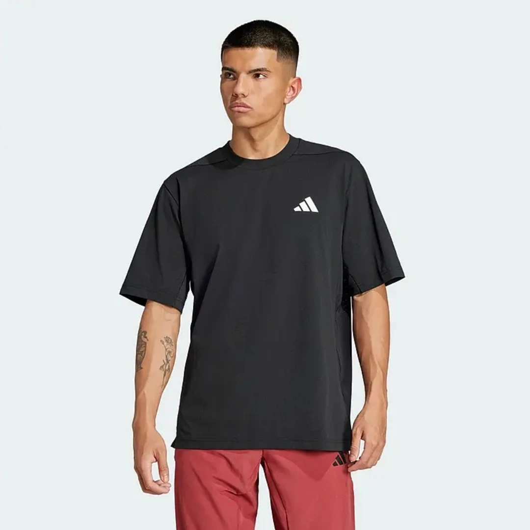 adidas男子Graphic T-Shirt运动透气短袖T恤JC5260