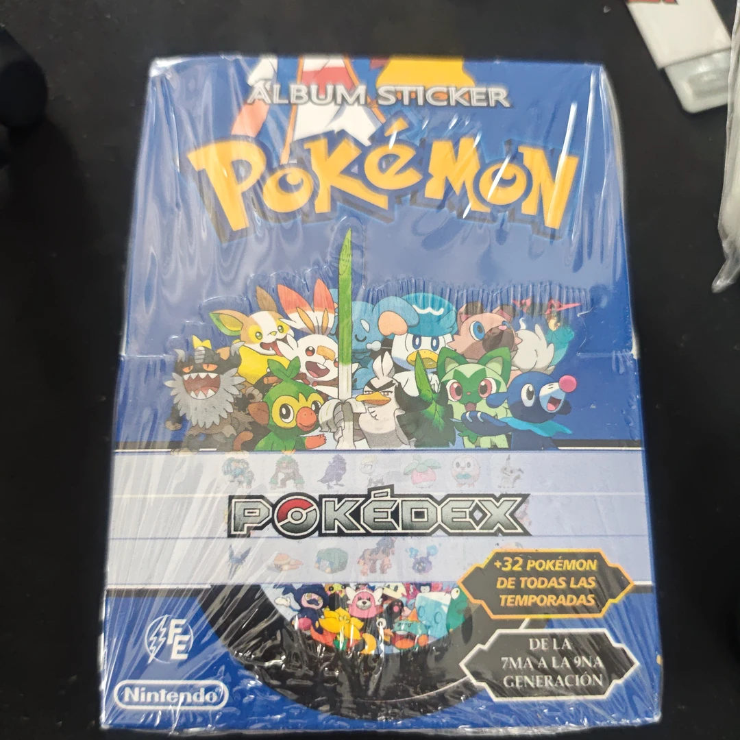 2025 宝可梦 Pokedex Editional 贴纸卡 蓝盒