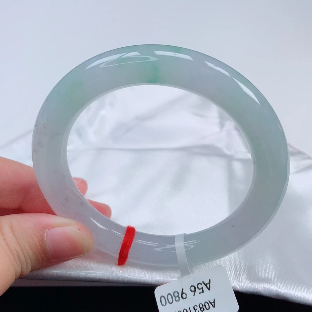 未镶嵌手镯翡翠56圆条