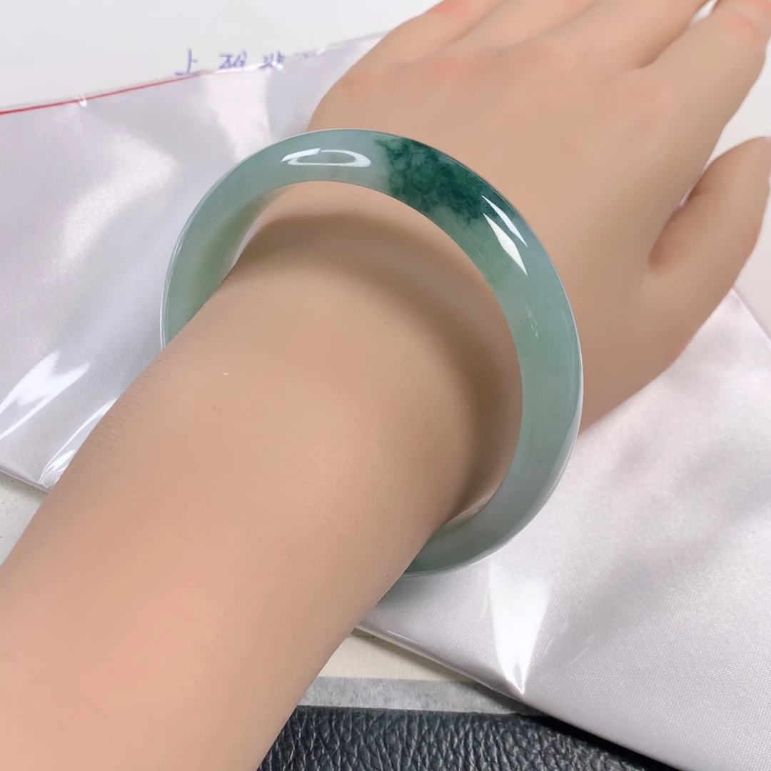 未镶嵌手镯翡翠 正圈211