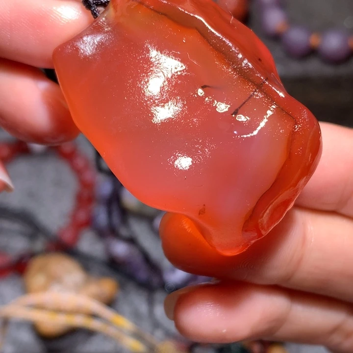 未镶嵌玛瑙/玉髓珠宝半成品