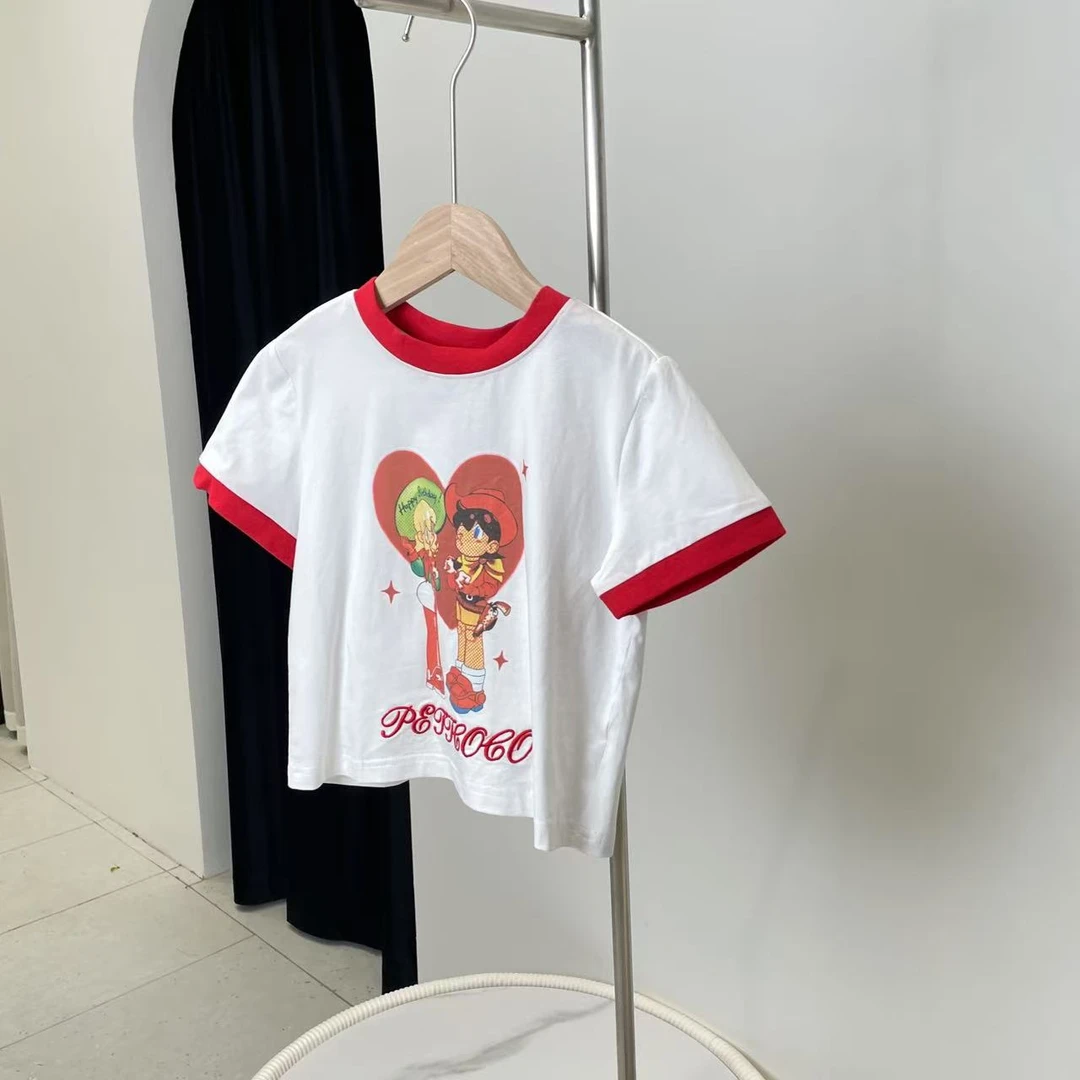 新款T恤白色068可系