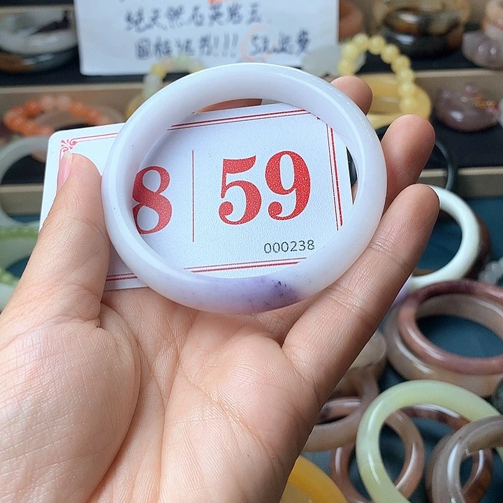 石英质玉（黄龙玉）未镶嵌手镯