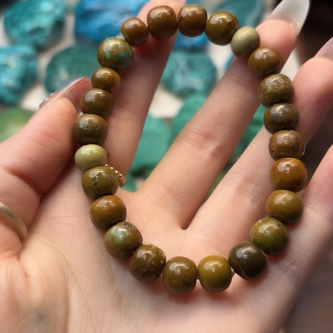 绿松石未镶嵌手串