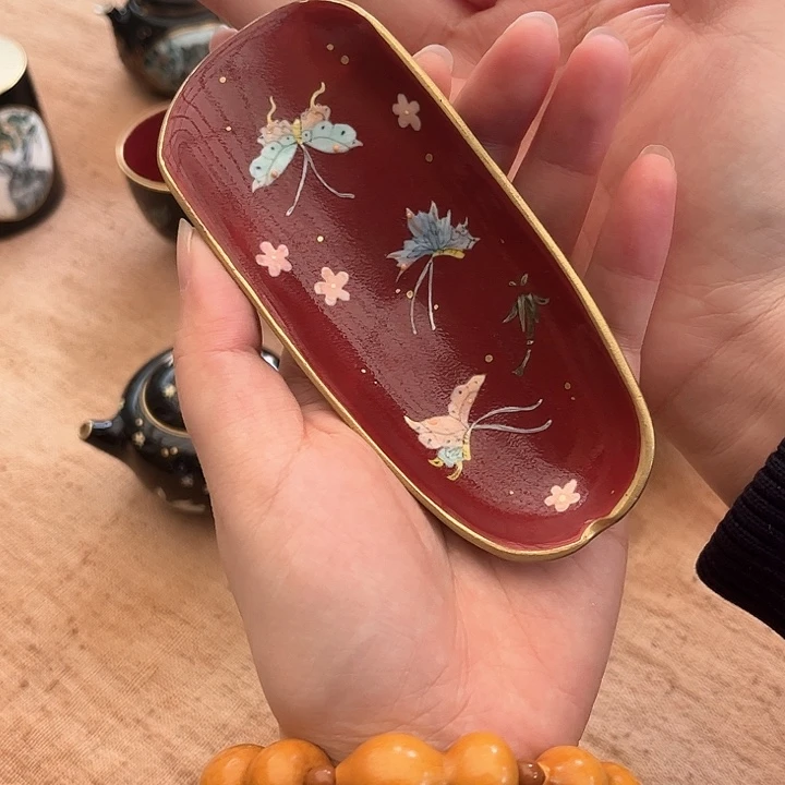 瓷片明****子手工制作工艺制作0892