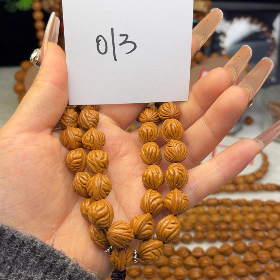 手串桃核龙纹桃核小金豆手持