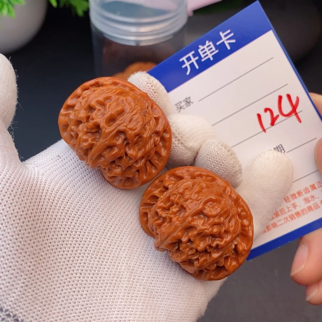 文玩核桃把件40宫灯124