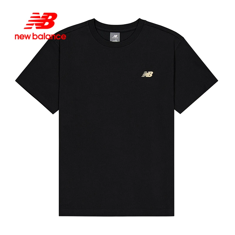 NewBalanceNB男装2025夏季新款运动休闲圆领短袖T恤运动短袖男款