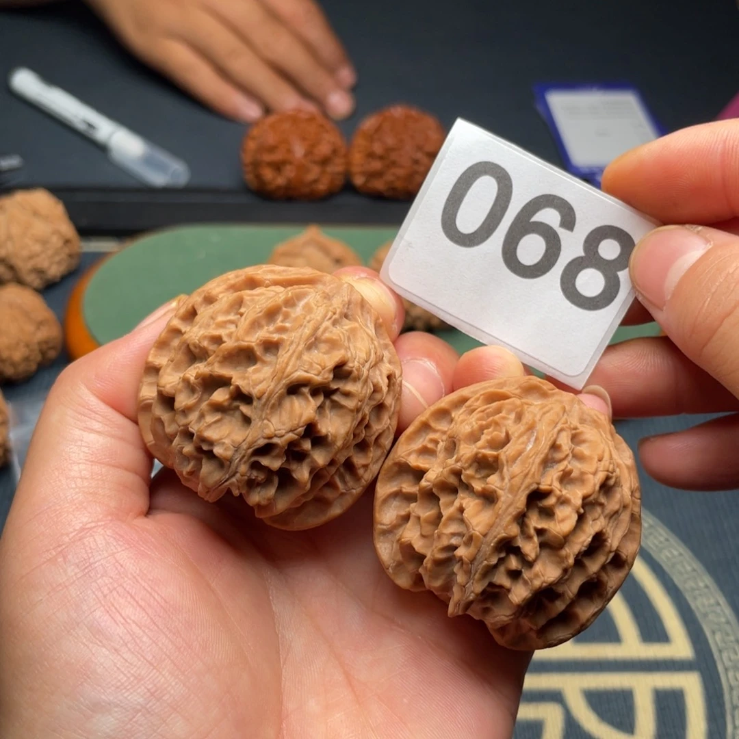 吊坠文玩核桃43全品高庄苹果068号