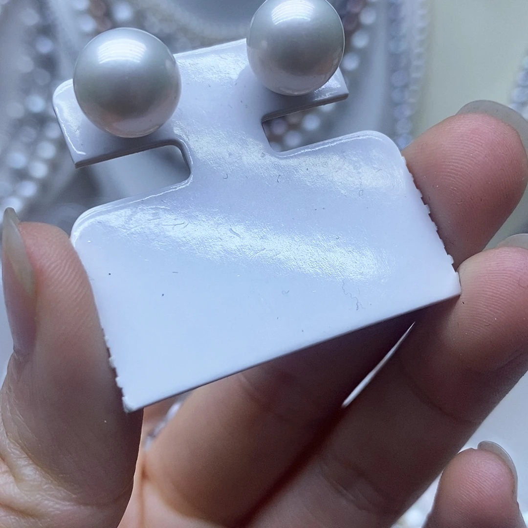 未镶嵌耳钉淡水珍珠