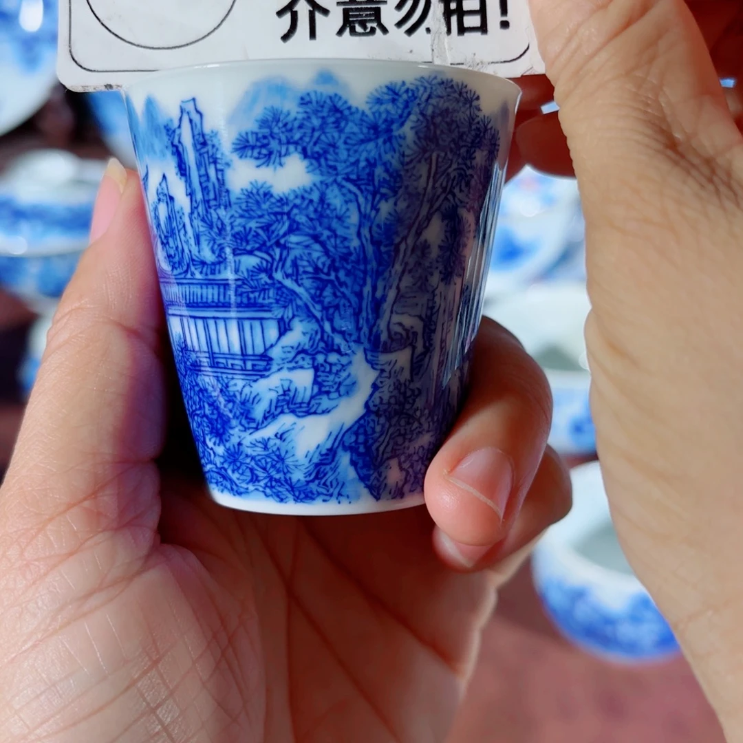 丽***亮全手工全手绘陶瓷
