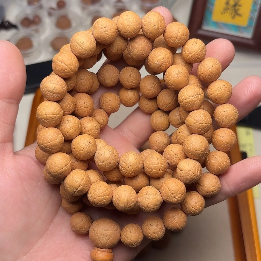 手串凤眼菩提精品单仓矮桩108长串1.2尺寸