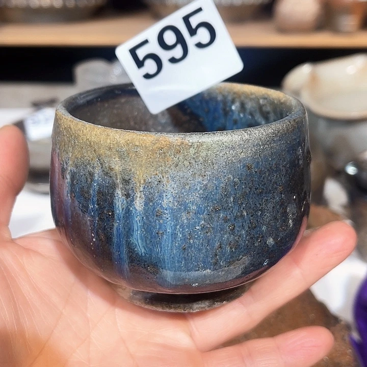 杯高温柴烧陶泥主人杯