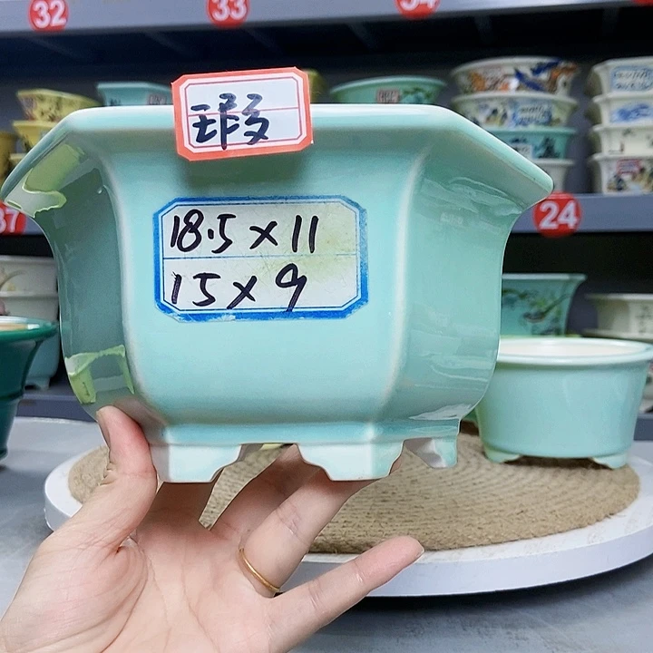 紫砂花瓶紫砂花盆