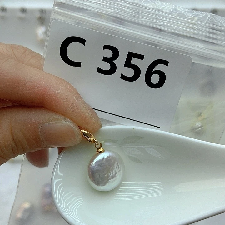 淡水珍珠颈饰银S925镶嵌