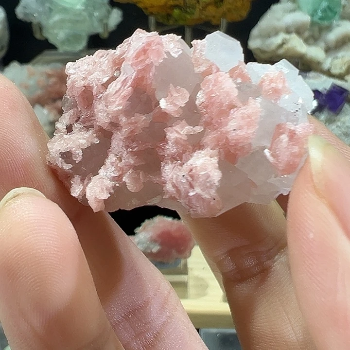 11碧玺（处理）广西梧州菱锰矿水晶