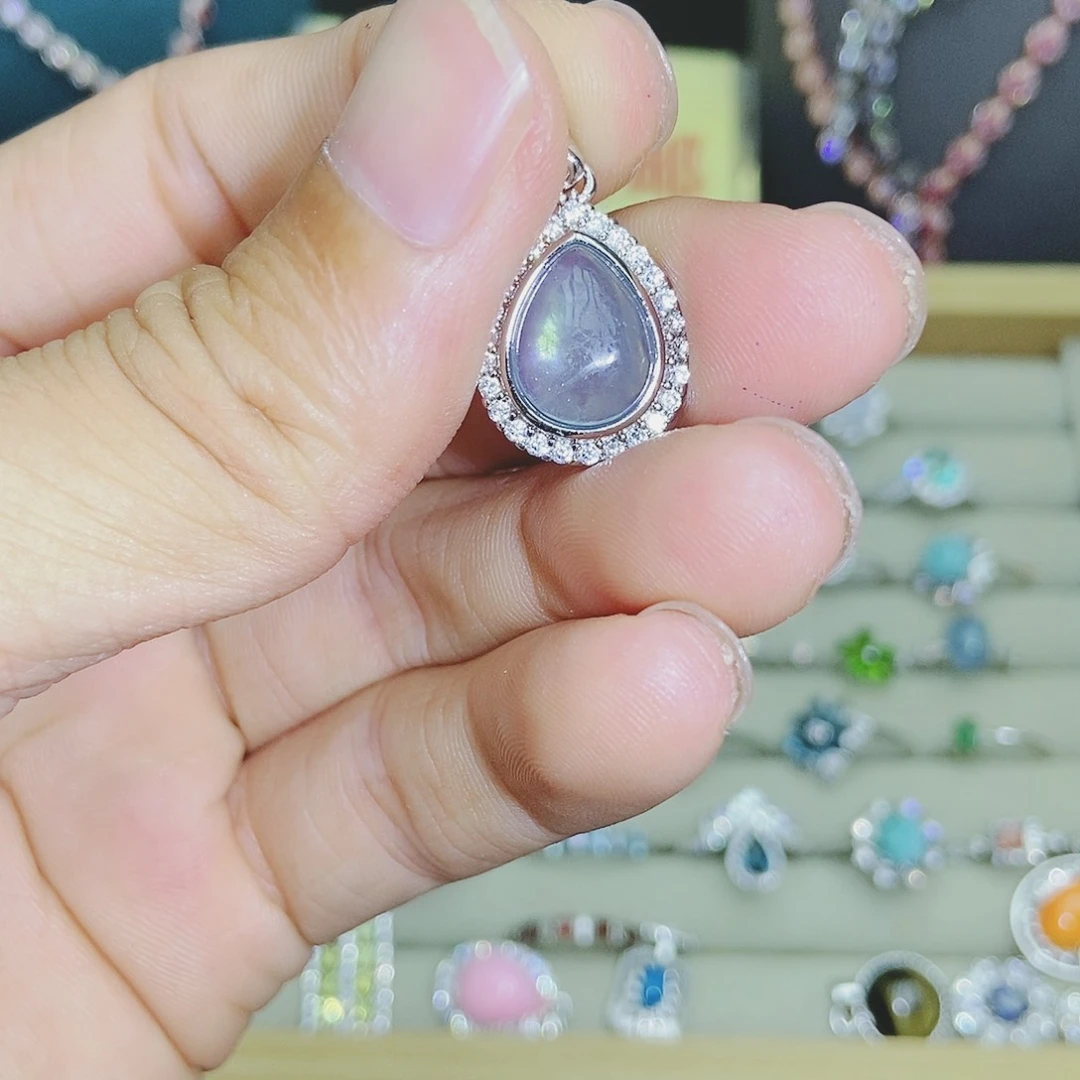 【闪购商品】海蓝宝石颈饰未镶嵌
