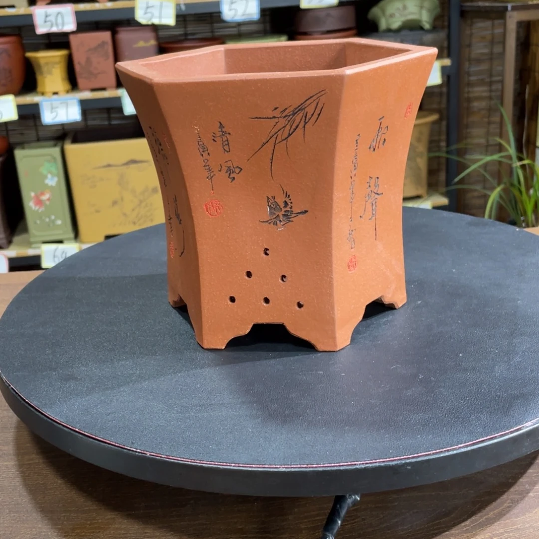 紫砂花盆紫砂工艺厂