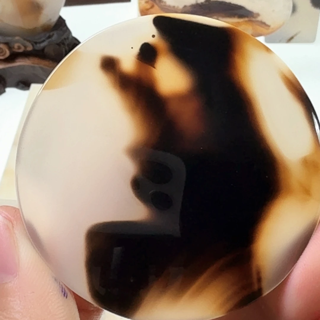 未镶嵌玛瑙/玉髓珠宝半成品