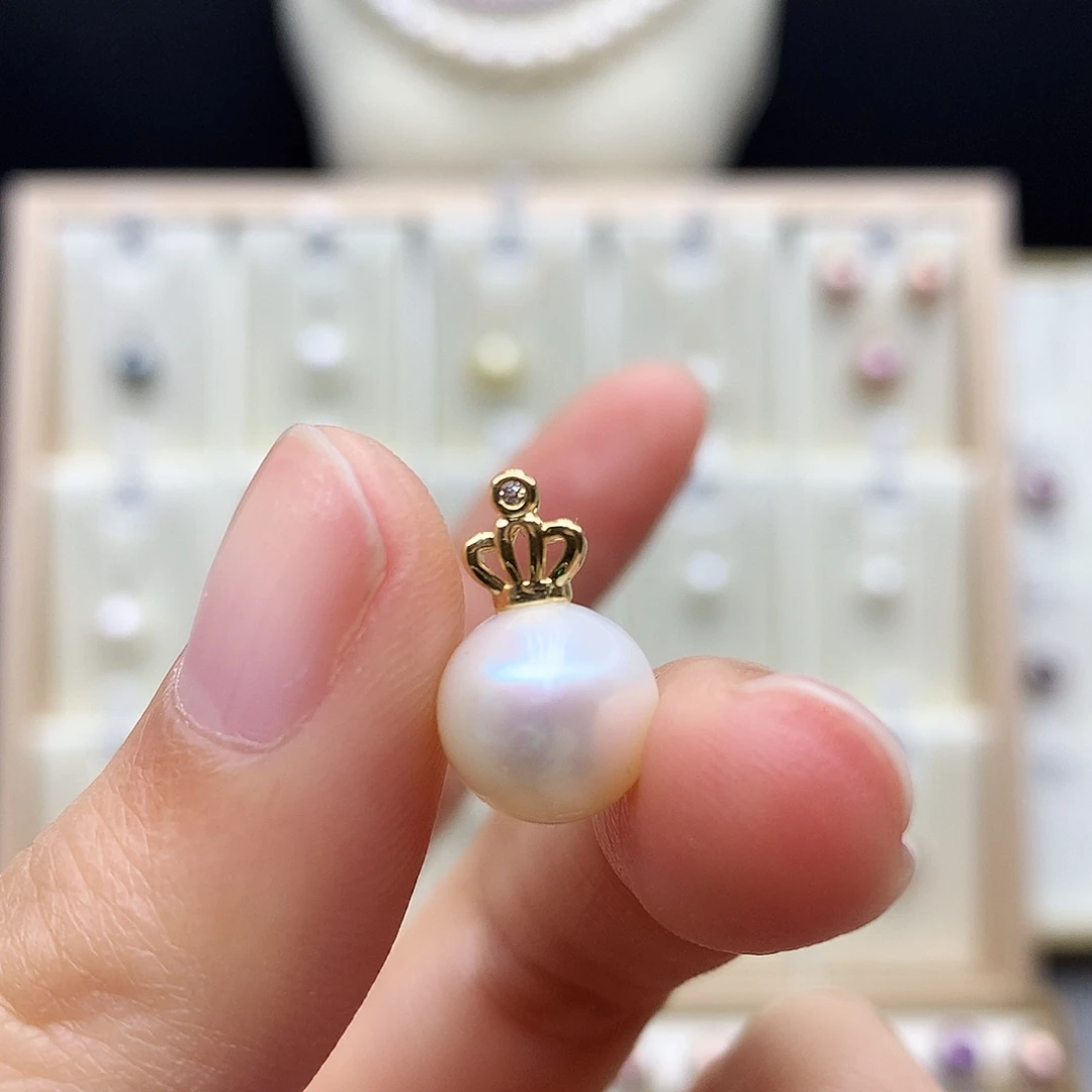 淡水珍珠合金颈饰